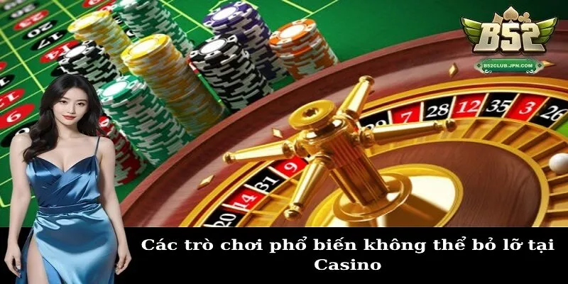 Kho trò chơi đa dạng tại casino